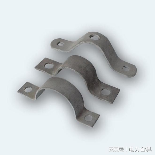 河北安华电力金具厂家：电力铁附件中的抱箍(图2)