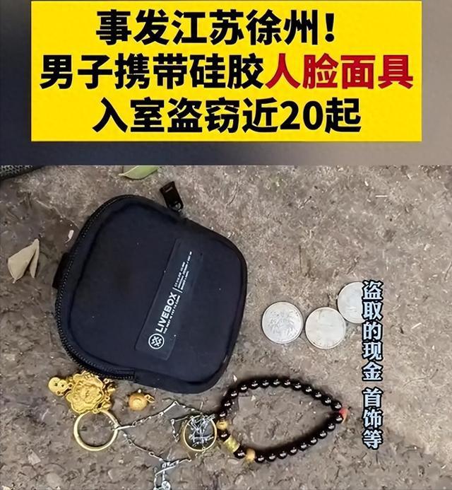 男子携带人皮面具盗窃近20次被发现谎称是电力检修人员