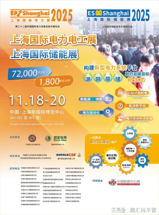 2025上海国际配电设备展:自动化电力、电力工程、智慧电网展